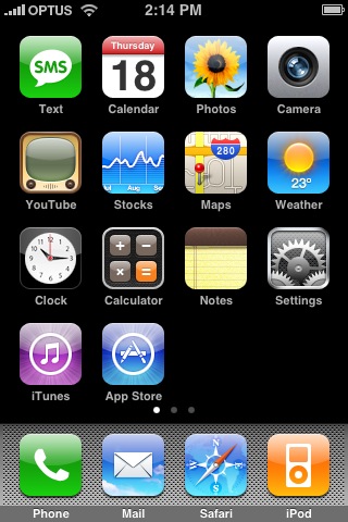Setting up mail on your iPhone, iPhone 3G or iPhone 3G S
