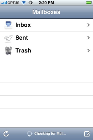 Setting up mail on your iPhone, iPhone 3G or iPhone 3G S